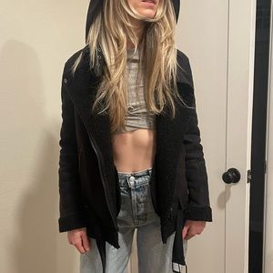 Silence and noise urban outfitters motorcycle style jacket. Small